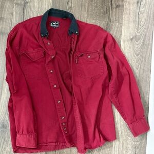 Roper Red Men's Shirt Jacket